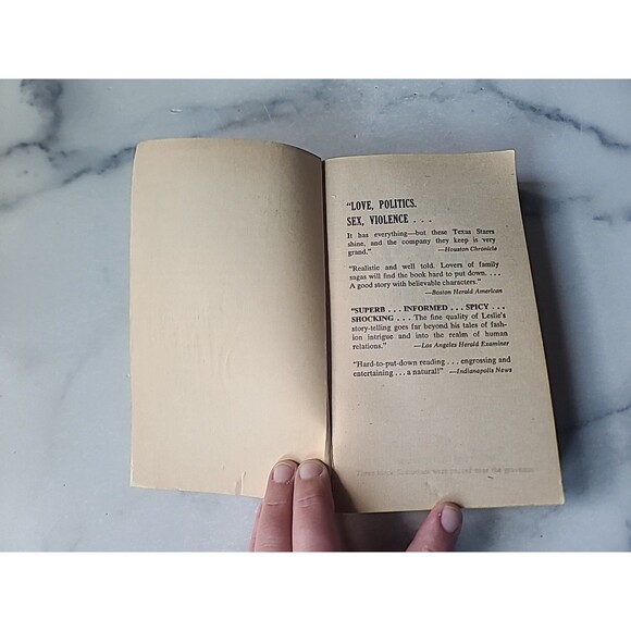 The Starrs Of Texas By Warren Leslie Paperback - Picture 2 of 10